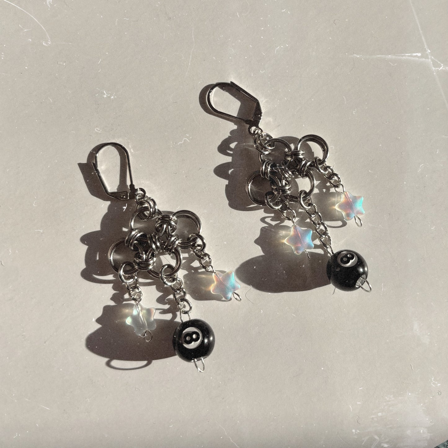 Pleasures Dangle Silver Earrings